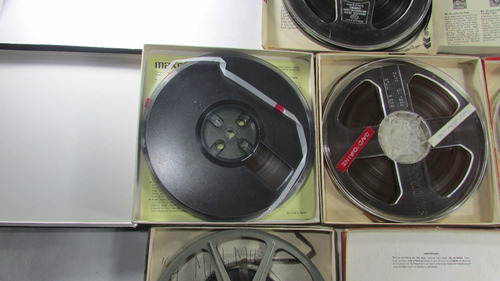 Lote De Seis Audiomagneticos Antiguos Video Coleccionable.