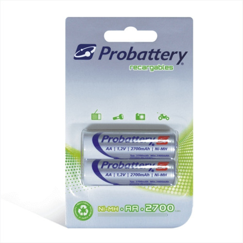 Imagen 4 de 5 de Cargador Varta Usb + 8 Pilas Aa Recargables 2700mah