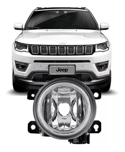 Farol Milha Neblina Jeep Compass 2017 2018 2019 Esquerdo