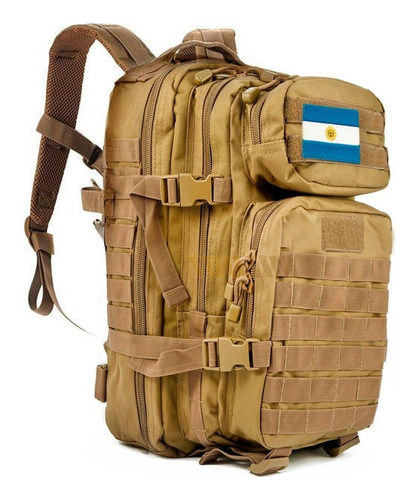 Mochila táctico militar Gadnic Gadnic Moch022x color marrón 40L