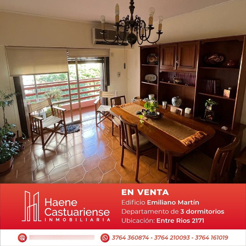 Departamento Céntrico De 3 Dormitorios En Venta 