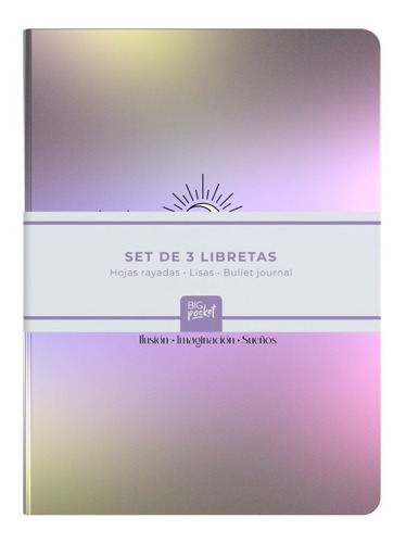 Set De 3 Libretas 15x21 - Astrológica 2023