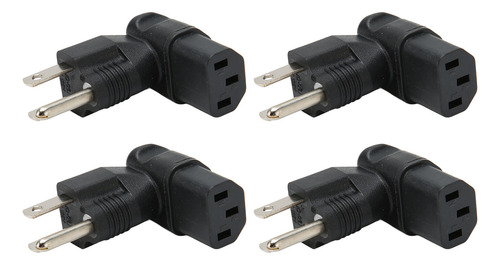 Adaptador De Corriente 515p A Iec320 C13 Fe, 4 Piezas Para N
