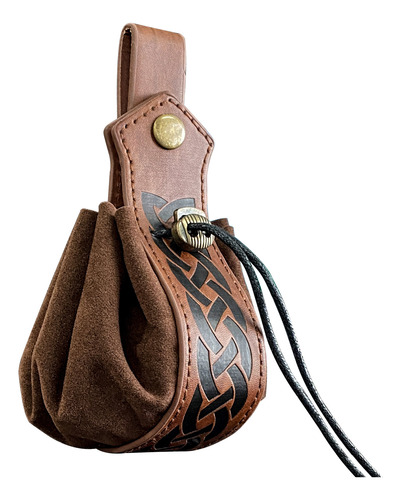 Viking Style Medieval Pouch Hanging Belt Coin Purse