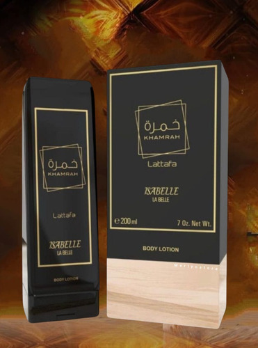 Loção Hidratante Khamrah 200ml Isabelle La Belle