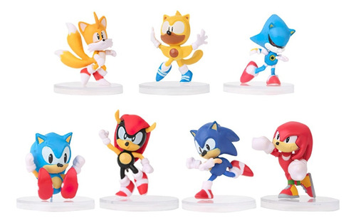 Set 7 Figuras Sonic