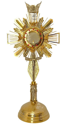 Custodia Eucaristica O Ostensorio Para Hora Santa Cristo Rey