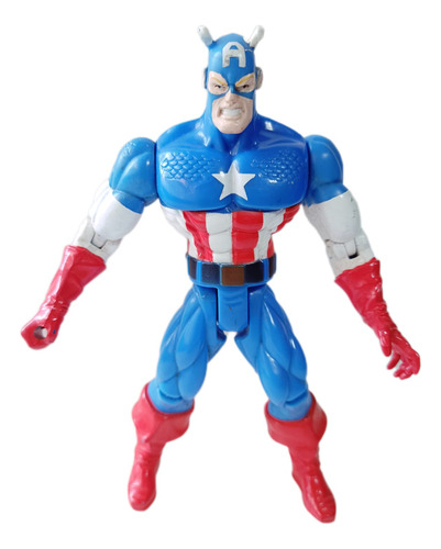 Spider-man Electro Spark Capitan America 1997 Toy Biz (Usado)
