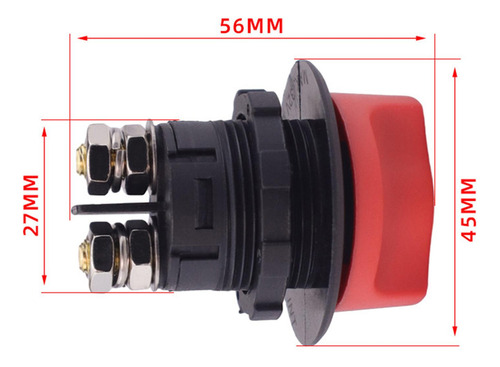 Interruptor Seletor De Isolamento, 12v-32v, Interruptor 50a