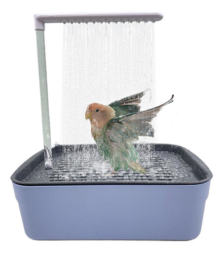 Fuente De Baño Para Pájaros Bañera Automática Para Loros Con