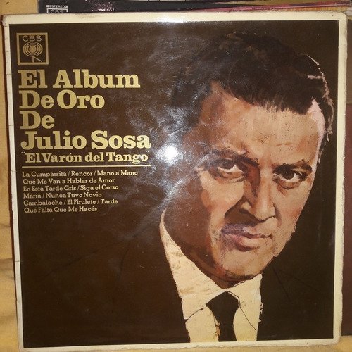 Vinilo Julio Sosa El Album De Oro T1