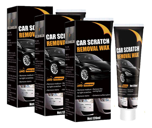 Cera Para Pulir Arañazos De Coche, Pintura Negra En Pasta Pa