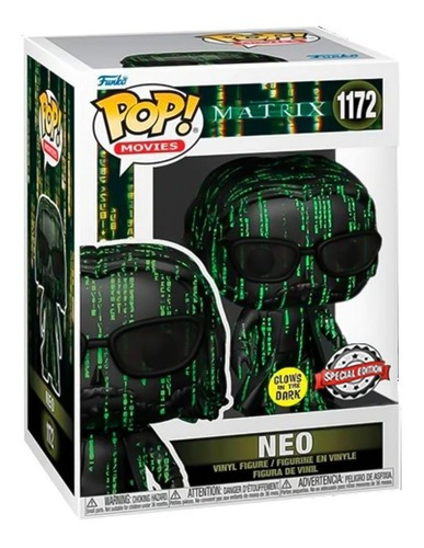 Muñeco Neo Funko Pop! Movies Matrix En Vinilo Diversión