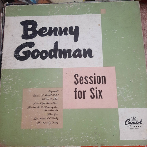 Portada Microsurco Benny Goodman Session For Six