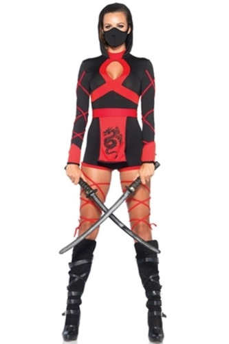 Disfraz De Ninja Sexy Para Mujer Talla: S Halloween