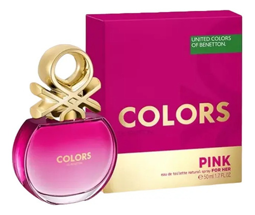 Perfume Mujer Benetton Colors Pink 50ml Febo
