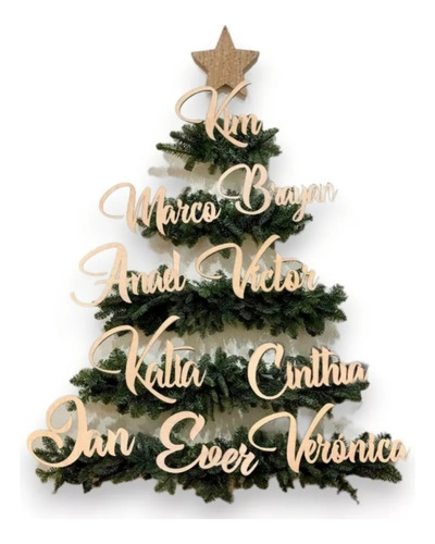 Nombres Personalizados Para Colgar En Tu Árbol Navideño