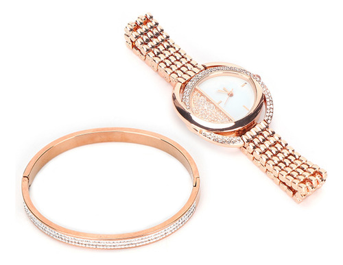 Juego De Relojes, Pulseras Y Joyas Para Mujer, Movimiento De