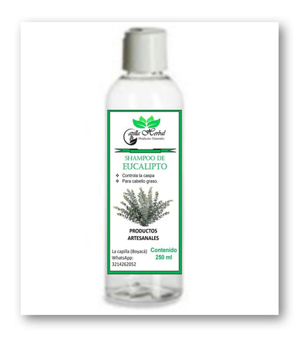 Shampoo De Eucalipto 250 - mL a $1