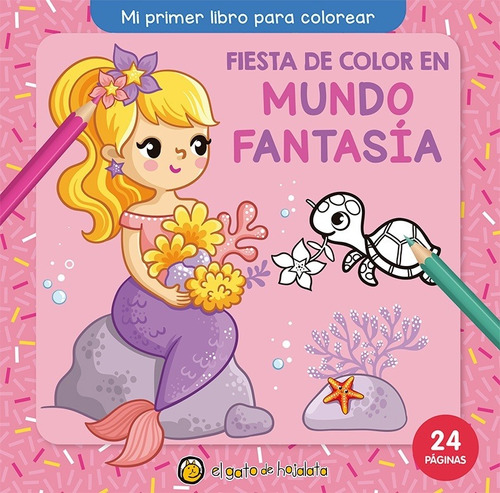 Libro Infantil Fiesta De Color En Mundo Fantasia