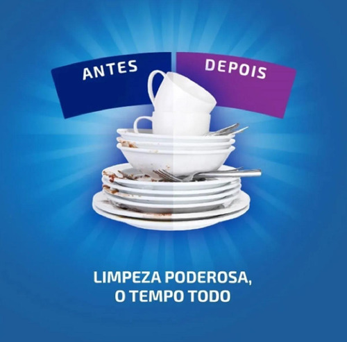 Finish Powerball 4x13 + Secante 2x250ml