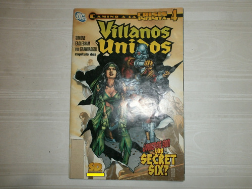 Dc Comics Villanos Unidos Camino A La Crisis Infinita 4 Cap2