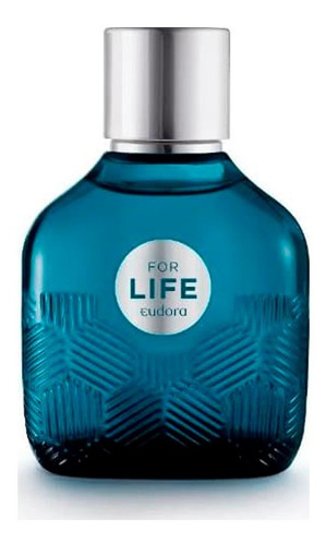 For Life Deo Colônia + Shower Gel + Necessaire Azul