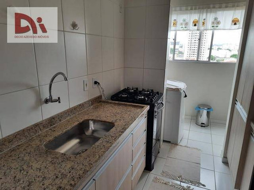 Imagem 3 de 6 de Apartamento Com 2 Dormitórios À Venda, 61 M² Por R$ 205.000,00 - Vila São José - Taubaté/sp - Ap0316