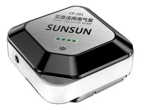 comprar Compressor De Ar Para Aquário Sunsun Cp-201 5l\u002Fmin Bivolt