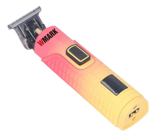 Maquina Cortadora De Pelo Barba Wmark Ng-319 Color Rojo