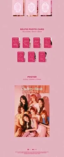 Cherry Bullet Cherry Rush 1er Mini Lbum Cd + 1p P Ster + 96p