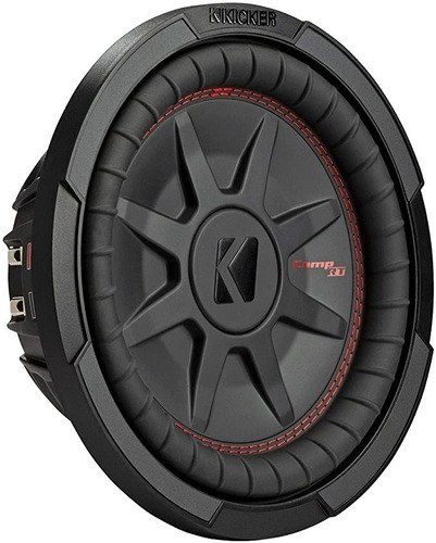 Kicker Comprt Subwoofer De 10 &#34;(25 Cm), Dvc, 2 Ohmios, .