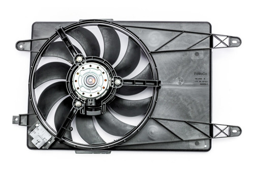 Imagen 2 de 7 de Motor Y Ventilador Con Deflector Ford Fiesta