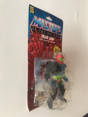 Trapjaw Motu Origins Retro Masters Of The Universe Mandibula (Usado)
