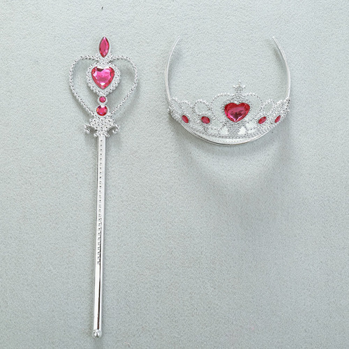 Varita mágica con forma de corazón para niños Princess Jewelry, color B48