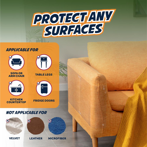 Sofá Xxl De Furniture Protectors Panther Armor, Paquete De 1