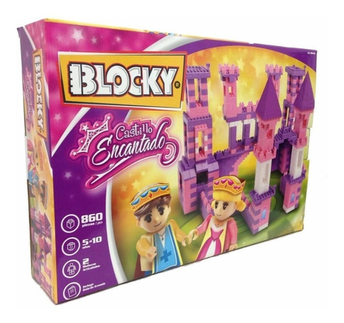 Bloques Blocky Castillo Encantado
