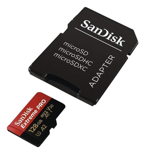 Sandisk Extreme Pro 128gb Microsdxc Câmeras Drone Insta360