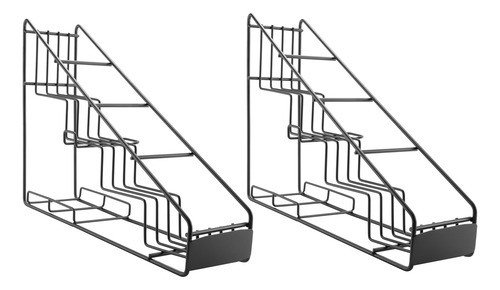 2 Estantes De Alambre Para 4 Botellas O Estante Para Sirope