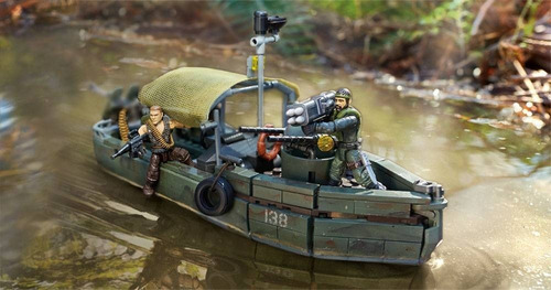 Mega Bloks - Call Of Duty Riverboat Raid - Raríssimo Lacrado