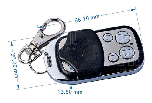 Imagen 6 de 8 de Control Remoto Hobbytronica Copiador Porton Alarmas Premium