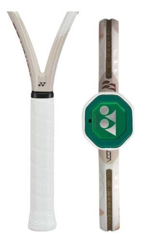 Raqueta Yonex Vcore 100 Sand Beige 2024 tamaño del grip 4 3/8