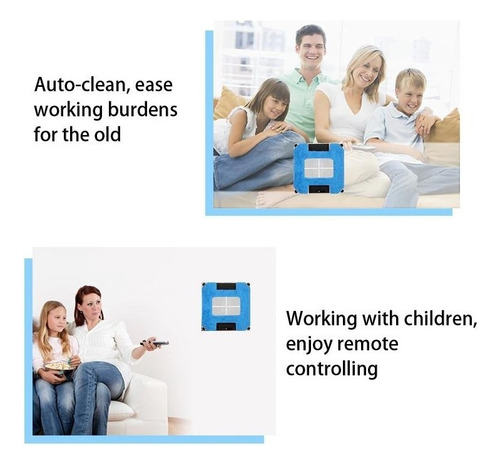 Limpiador Robot Limpia Vidrio Ventana Automático Eléctrico