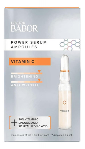 Babor Power Serum Ampoule: Vitamina C | Iluminador, Antiarru