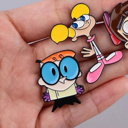 Pins De Dee Dee / El Laboratorio De Dexter / Pines Metálicos