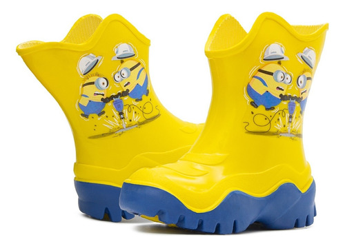 Universal© Comic Amarillo 13-21 Bota Lluvia Minions 