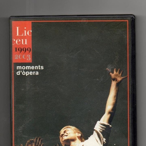 Dvd Moments D'opera Al Liceu 99-03