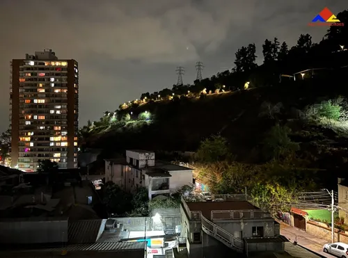 Depto 3d+2b+home Office+vista Norte Al Cerro San Cristobal
