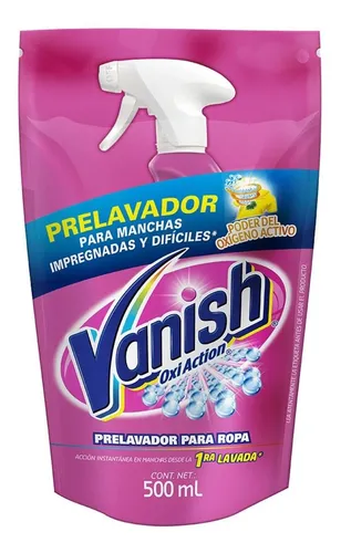 Quitamanchas en Gel Vanish Prelavado Repuesto 500ml