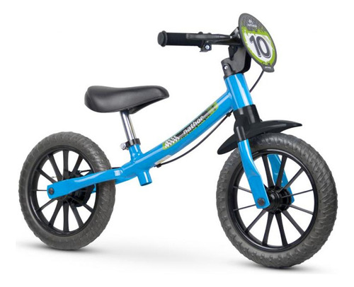 Bicicleta Infantil Baccio Balance Rodado 12 Diseño Niño Color Azul/negro Tamaño Del Cuadro 12